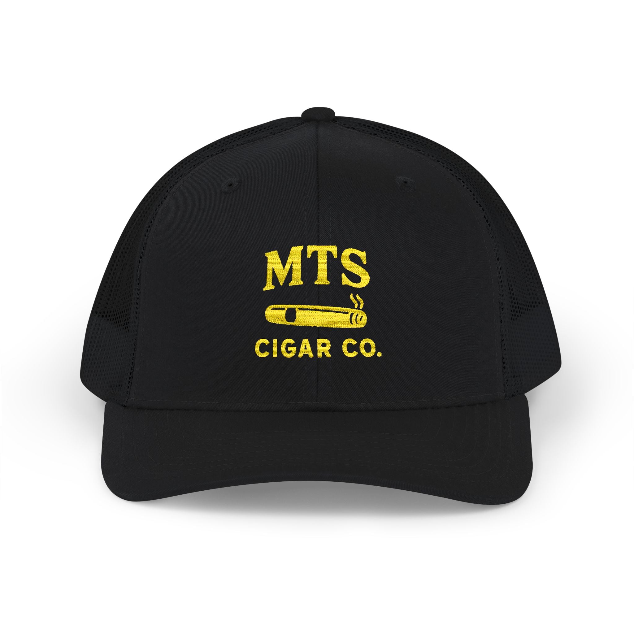 Vintage MTS Cigar Co. Embroidered Trucker Cap