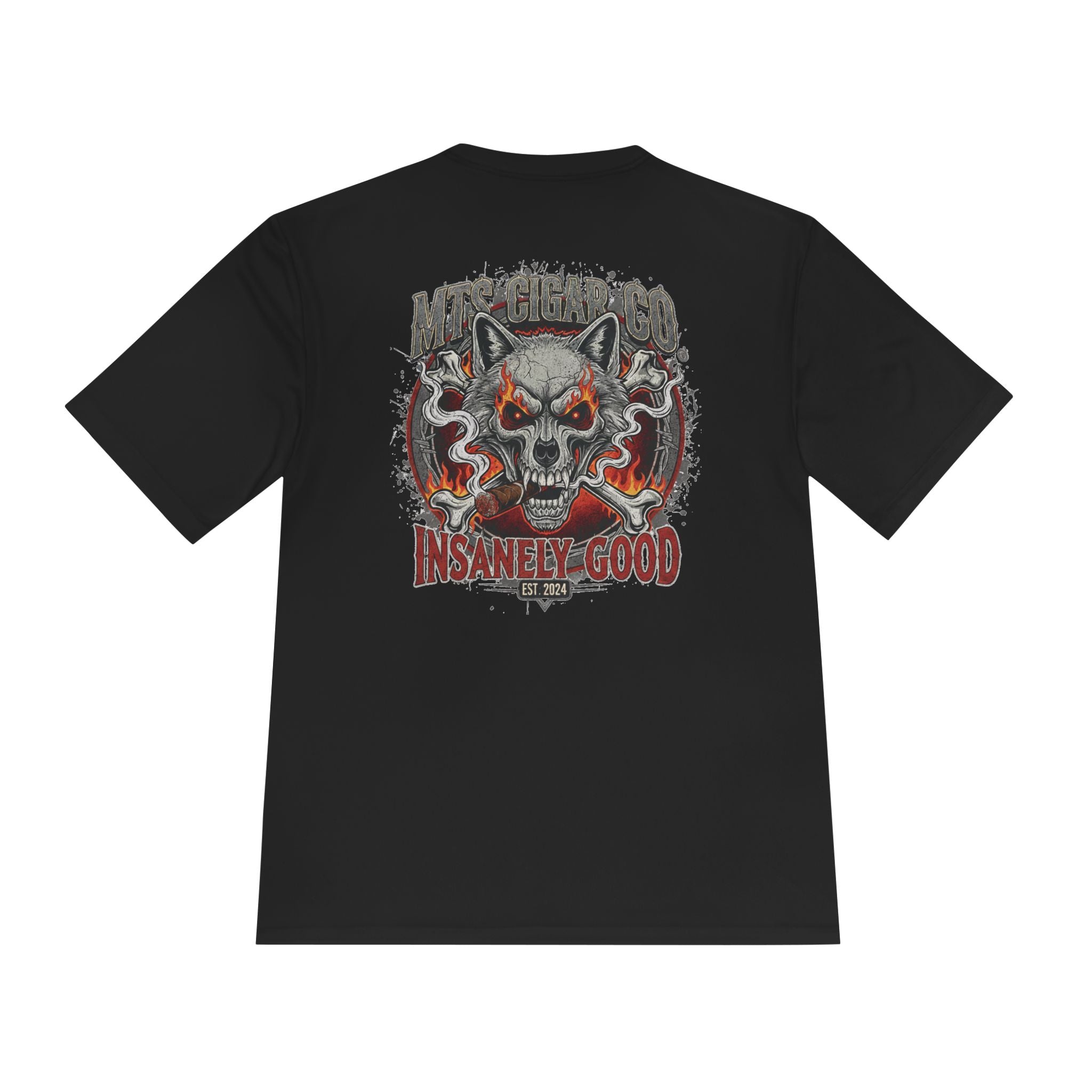 Insanely Good Wolf Skull Performance Tee — Moisture‑Wicking Graphic Shirt