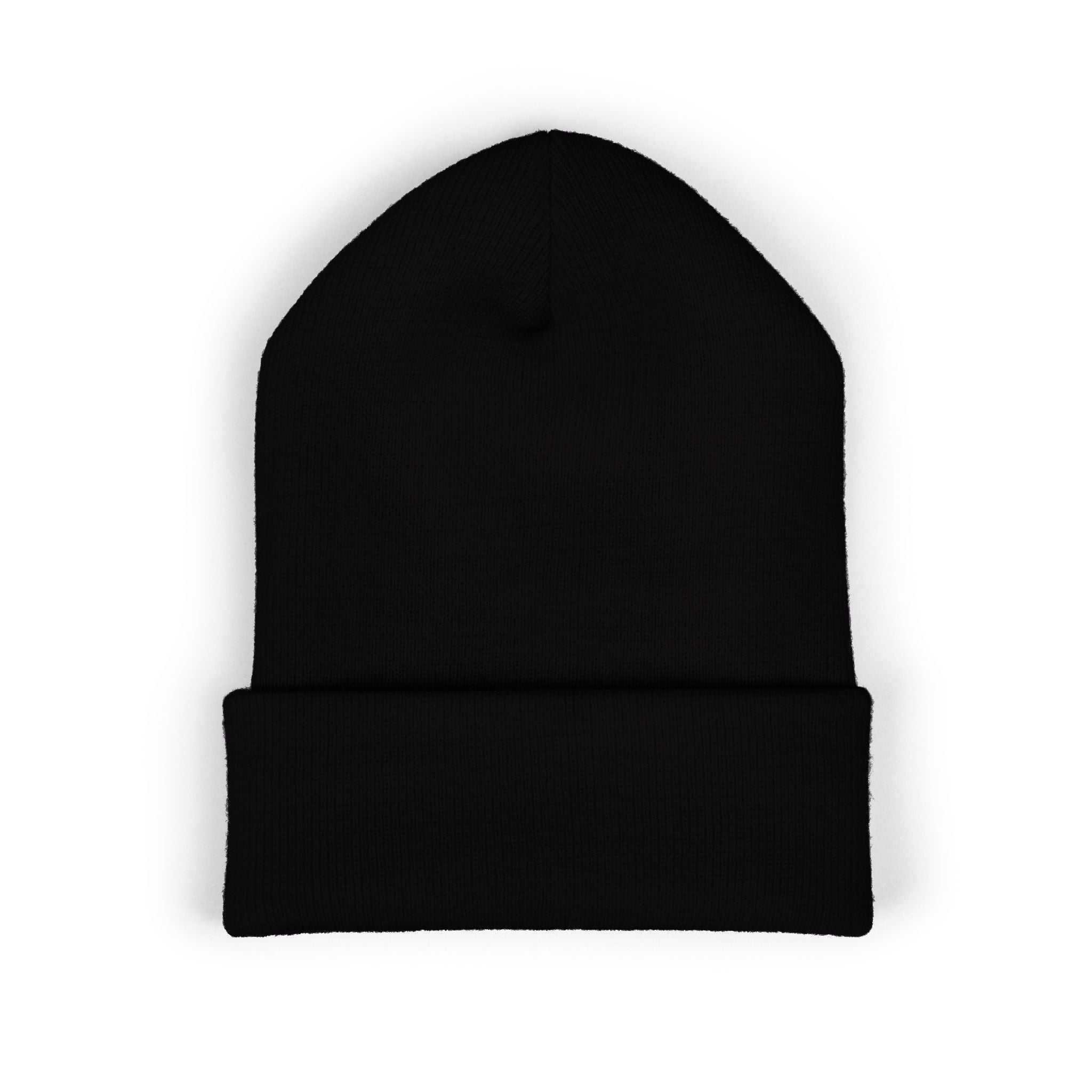 Black Beanie - Grey Wolf