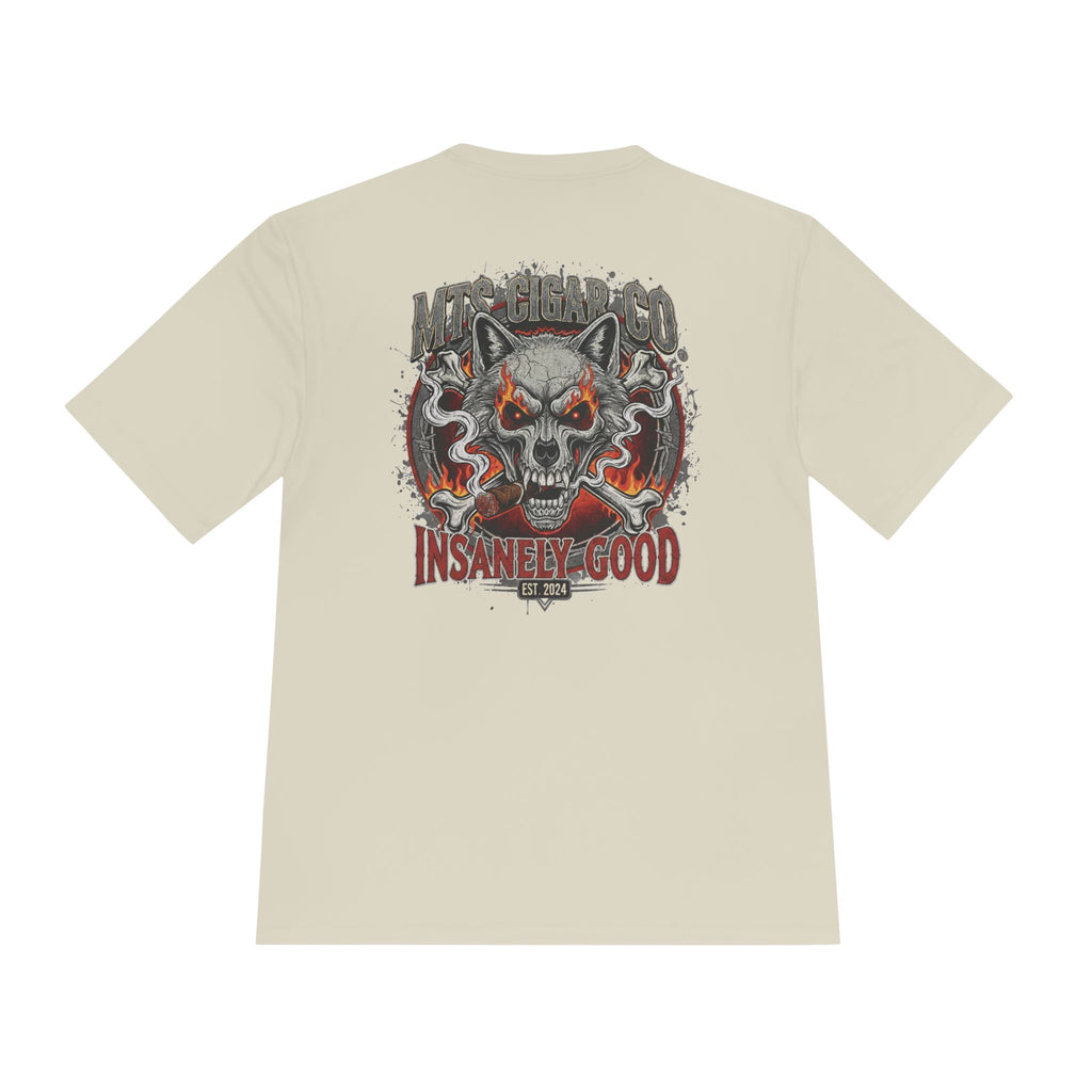 Insanely Good Wolf Skull Performance Tee — Moisture‑Wicking Graphic Shirt