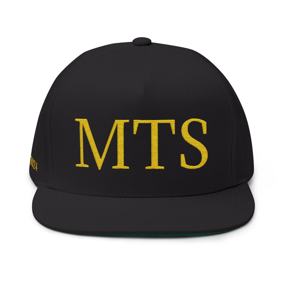 MTS Flat Bill Cap w/ MTS Embroidery